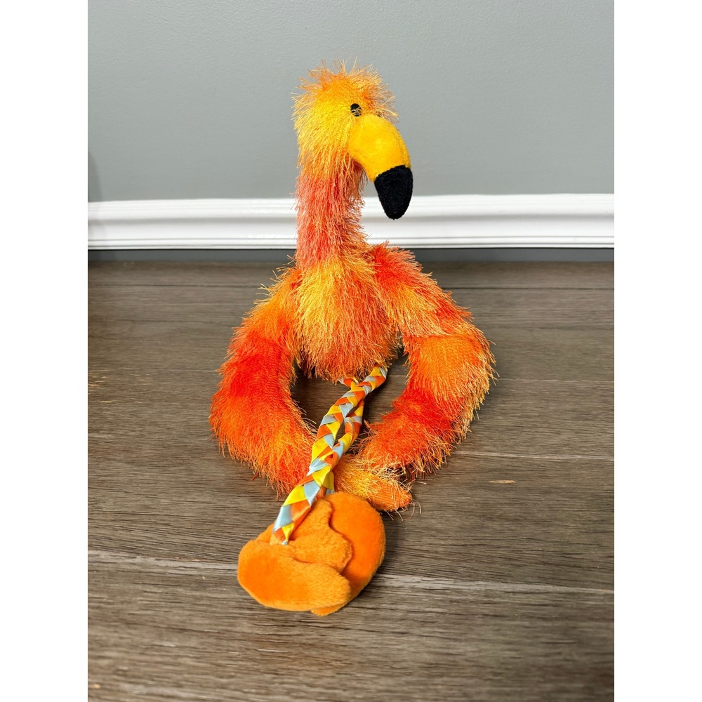 Wishpets Orange Flamingo Lingo Plush